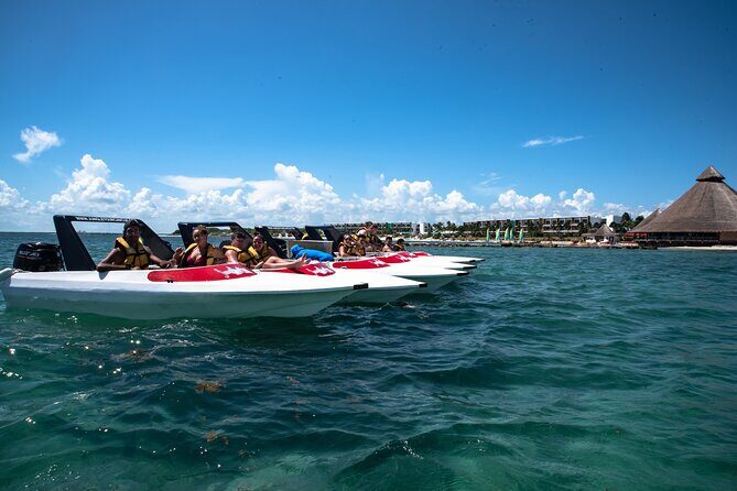 Speedboat Tour with Snorkeling in Cancun Drive Your Own Boat! - The Sum Up