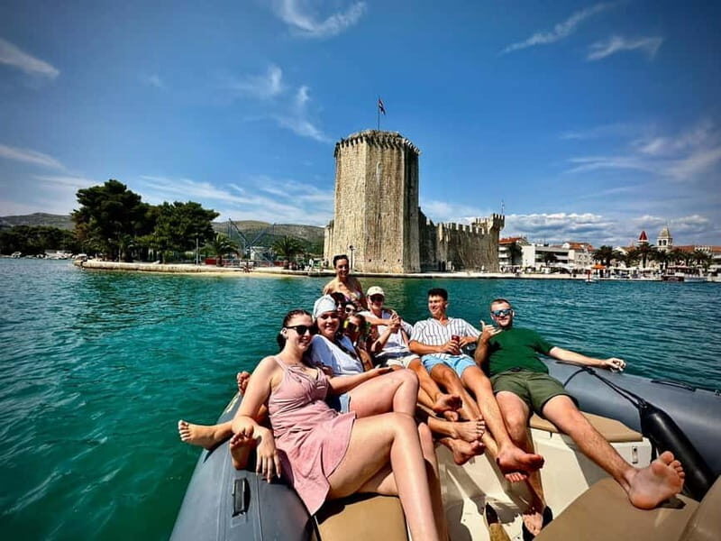 Split: Blue Lagoon & 3 Islands Speedboat Tour - Small group - First Stop: Trogir – A UNESCO World Heritage Site