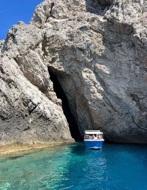 Split: Boat Tour to Blue Cave, Vis, Blue Lagoon, Hvar, Bra - Key Points