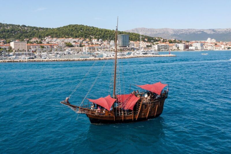 Split: Cruise on Columbo's Pirate Ship "Santa Maria" - A Fun Alternative to Land-Based Sightseeing