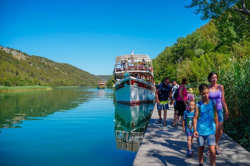 Split: Krka Waterfalls Trip with Boat Cruise and Swimming - Key Points