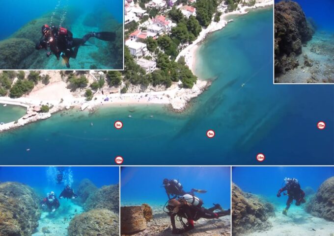 Split-Makarska-Brela Try SCUBA Dive - Dive Center Location