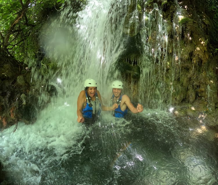 Split/Omiš/Makarska: Rafting, Cliff Jumping, and Cave Tour - Cliff Jumping Excitement