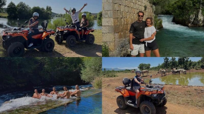 Split: Three Rivers Quad Tour + Swimming - Key Points