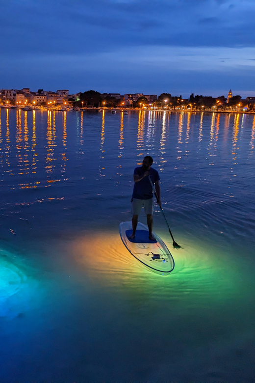 Split: Transparent SUP Night Glow Tour - Itinerary and Experience