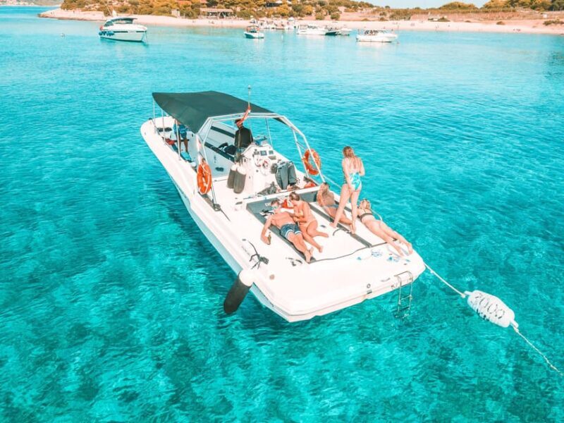 Split/Trogir: Half-Day(5 hours) 3-Island Speedboat Adventure - Stop 1: The Blue Lagoon