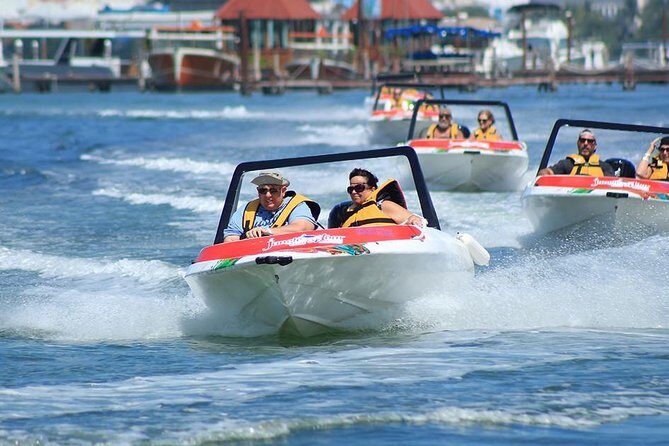 SSS Experience. Speedboat, Snorkel, and Sightseeing in Cancun, Must Do Activity - The Mangrove Lagoon: Nature and Wildlife