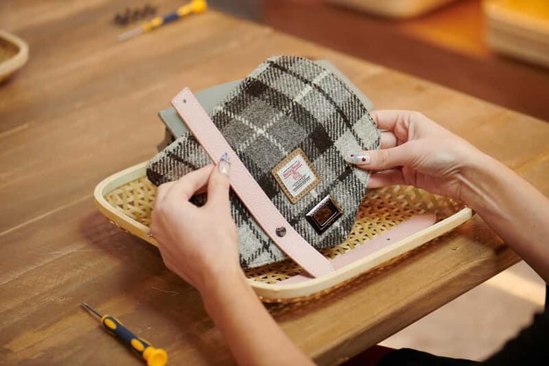 St Andrews: Islander® Harris Tweed® Handbag Workshop - An Authentic Scottish Craft in a Convenient Setting