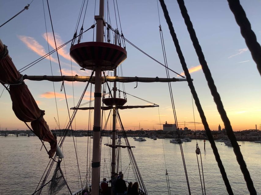 St. Augustine: Black Raven Tropical Sunset Cruise - Important Information