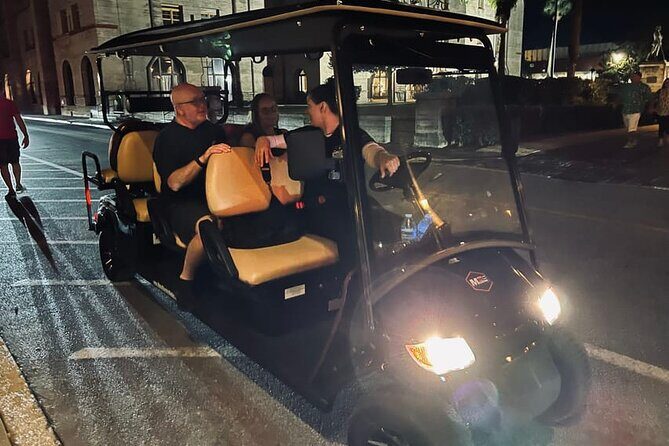 St. Augustine Haunted Ghost Tour by Electric Cart Shadow Ride - Key Points