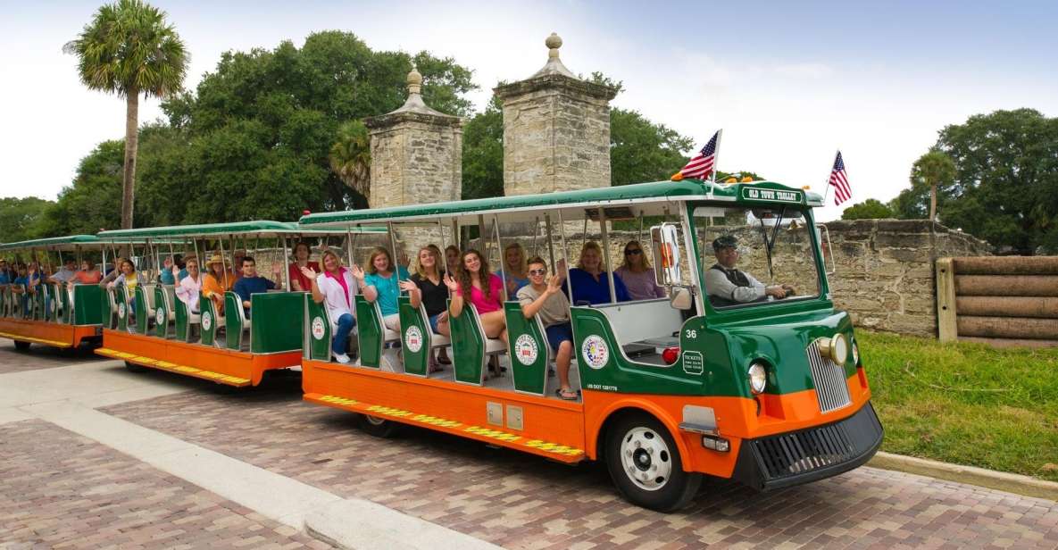 St. Augustine: Hop-On Hop-Off Trolley Tour With Museum Entry - Convenient Trolley Stops