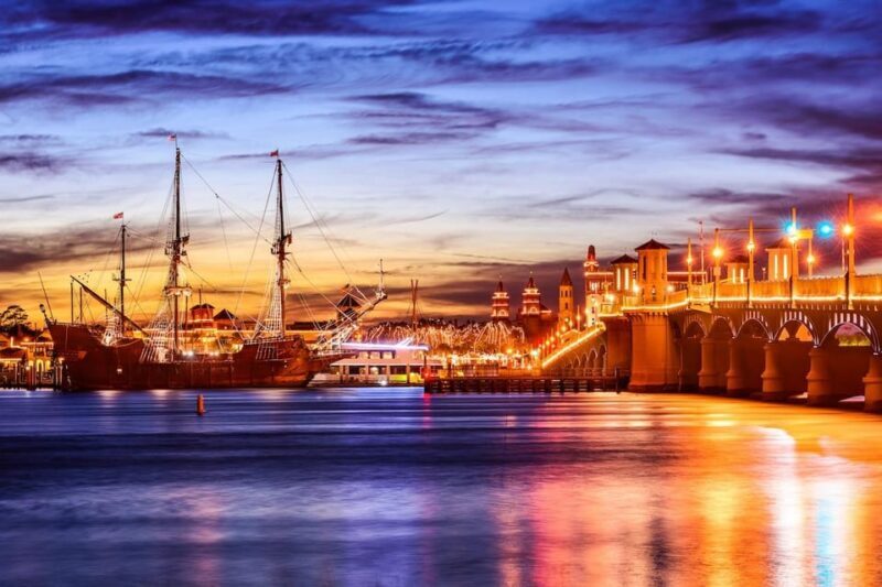 St Augustine: Nights of Lights Sunset Sail with Live Music - The Sum Up