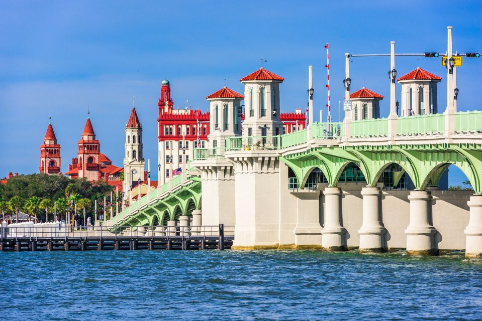 St. Augustine: Waterfront and Downtown Golf Cart Tour - Key Points