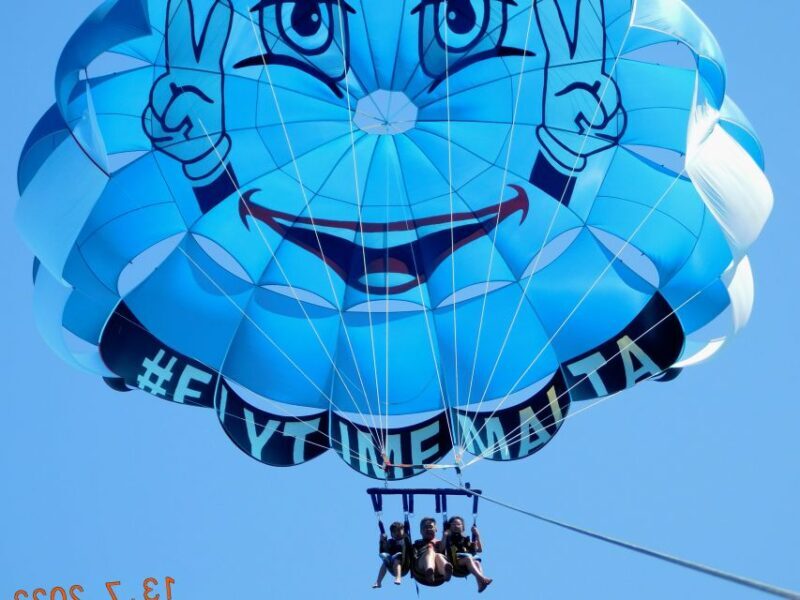 St. Julian's: Parasailing in Malta with Photos and Videos - The Sum Up