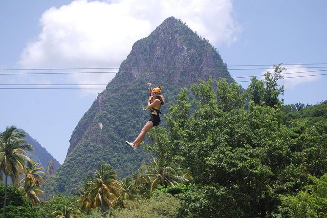 St. Lucia Morne Coubaril Estate Zipline Experience - Key Points