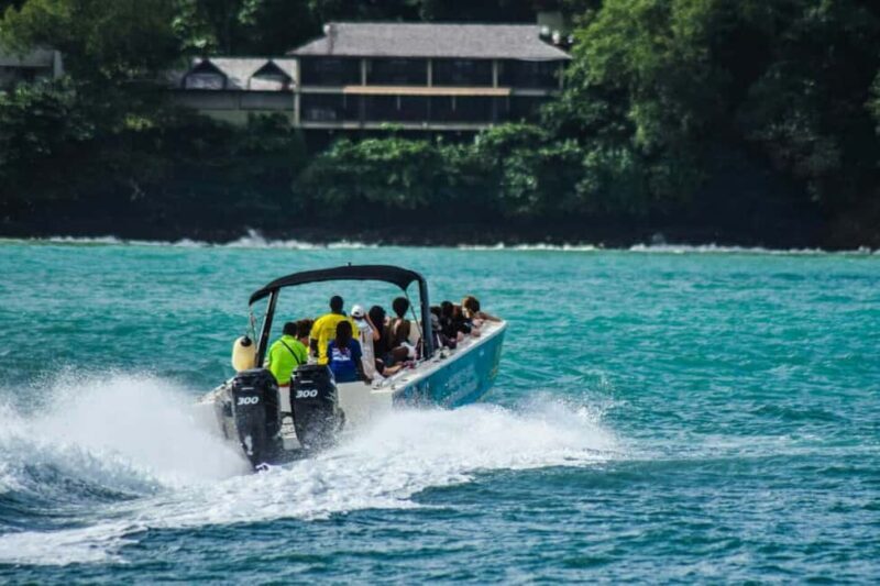 St Lucia: Private Speed Boat Tour from Castries - Visiting the Volcano and Mud Baths in Soufriere