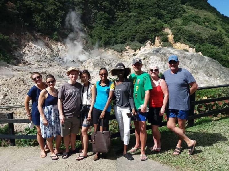 St. Lucia: Sulphur Springs, Waterfall, and Snorkeling Tour - Key Points
