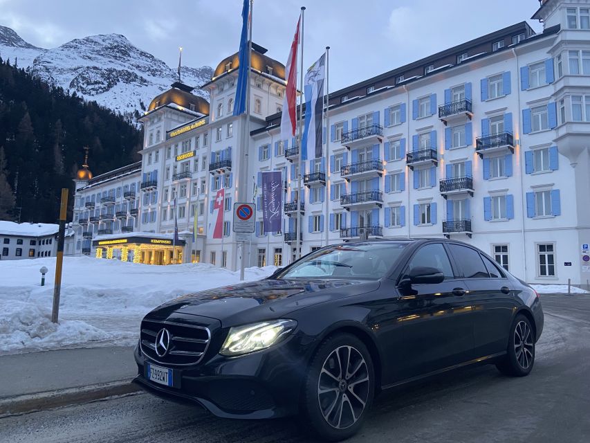 St. Moritz: Private Transfer To/From Malpensa Airport - Driver and Vehicle