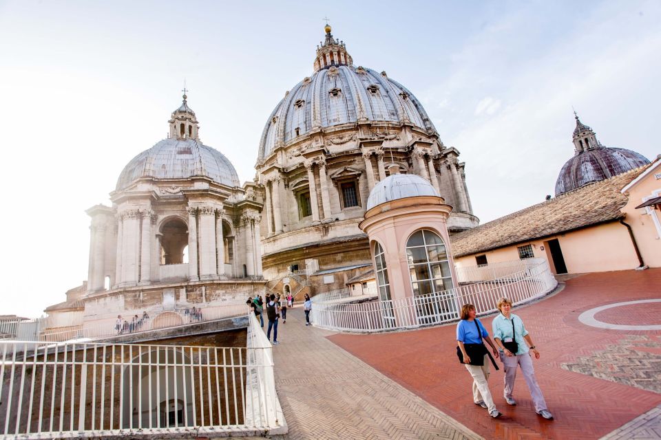 St Peters Basilica Express Tour, Dome Climb & Audio Guide - Audio Guide Features