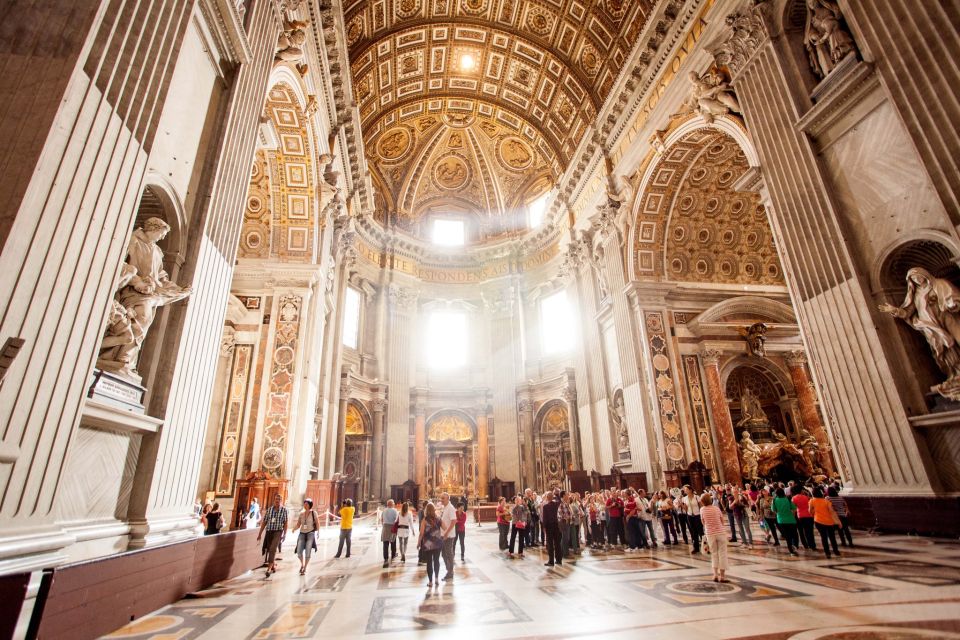 St Peters Basilica Express Tour, Dome Climb & Audio Guide - Perks of Skipping the Line