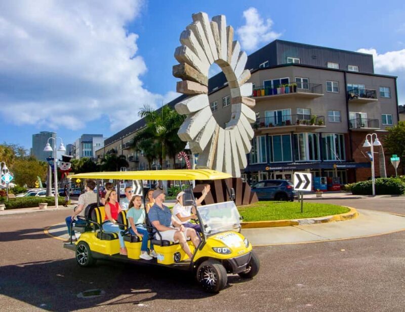 St. Petersburg: Downtown Sightseeing Electric Golf Cart Tour - Itinerary Breakdown: What You’ll See and Experience