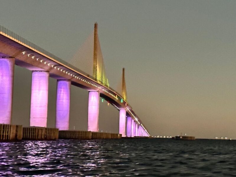 St. Petersburg, FL: Sunset & Skyway Bridge Lights Tour - Guides and Personal Touch