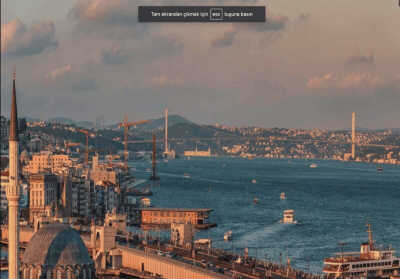 stanbul: Private Luxury Yacht on Bosphorus 24 MT (79 feet) - The Route and Major Stops