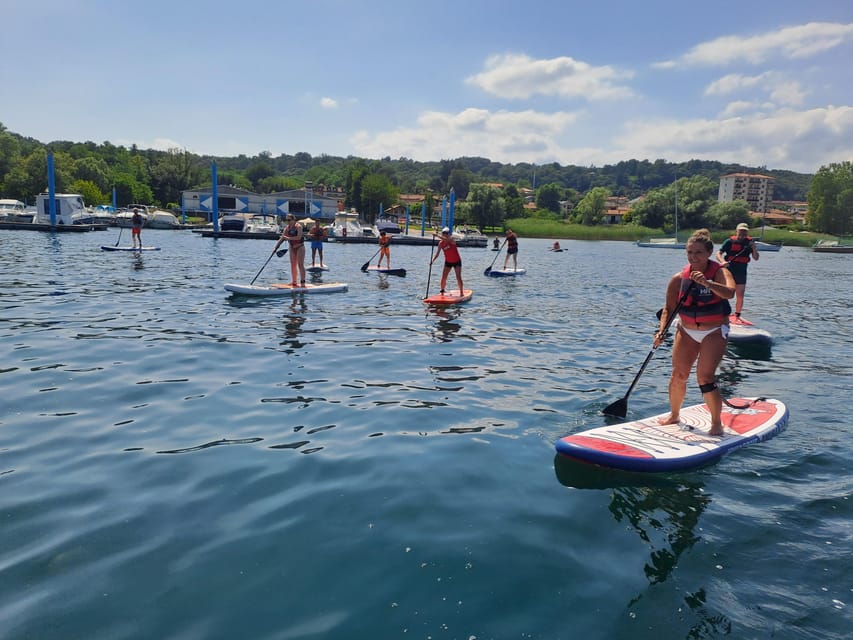 Stand Up Paddle (SUP) Lessons on Lake Maggiore - SUP Lesson Location: Lake Maggiore