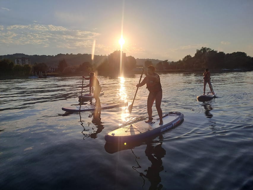 Stand Up Paddle (SUP) Lessons on Lake Maggiore - SUP Lesson Structure and Skill Development