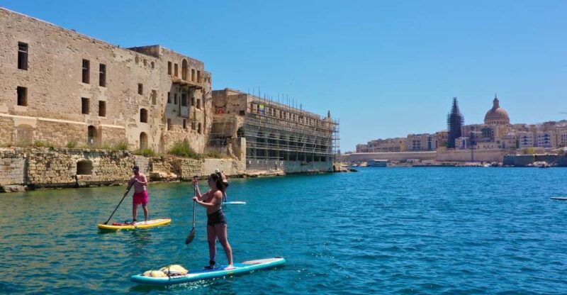 Stand Up Paddleboard Yoga Class Valetta - Class Benefits