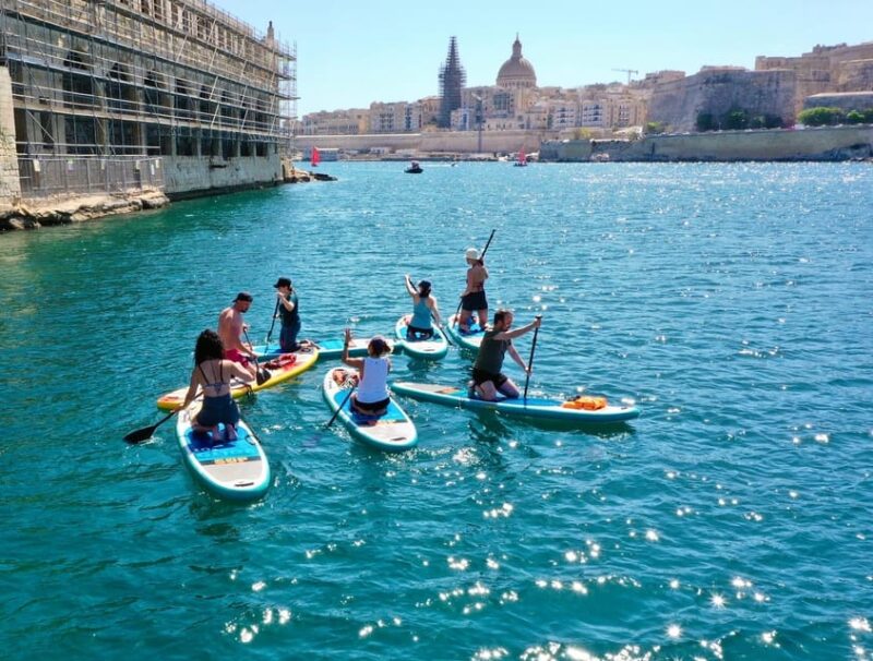 Stand Up Paddleboard Yoga Class Valetta - What to Bring