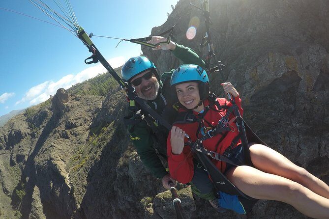 Standard Paragliding Tandem Flight over Adeje, Tenerife South - Key Points