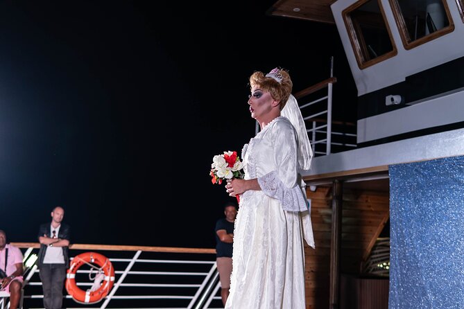 Stardust Variety Show Evening Cruise in Yeroskipou Bay - Boat Environment