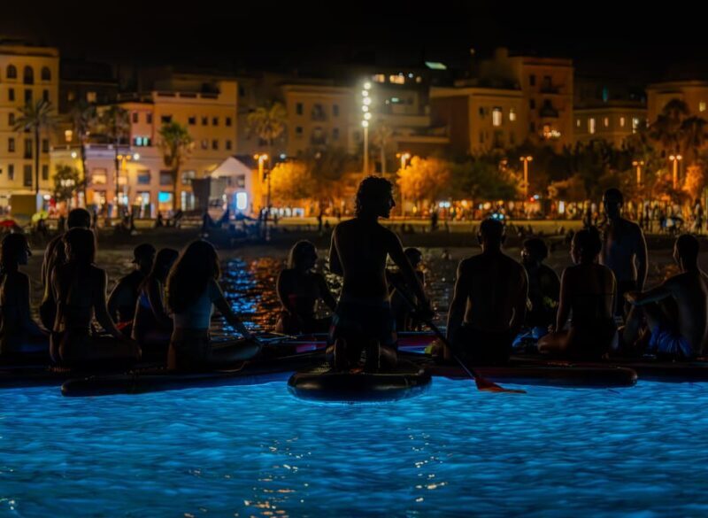 Starlight Paddlesurf during the night in Barcelona - Whats Included and Why It Matters