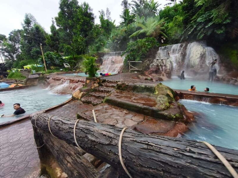 Start 10am Bandung Group Tour Volcano, Waterfalls, Hotspring - What You Can Expect from This Tour