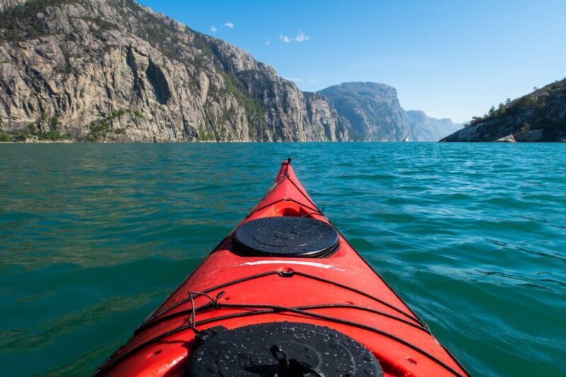 Stavanger: Lysefjord Kayak Safari (Waterfalls & Pulpit Rock) - Key Points