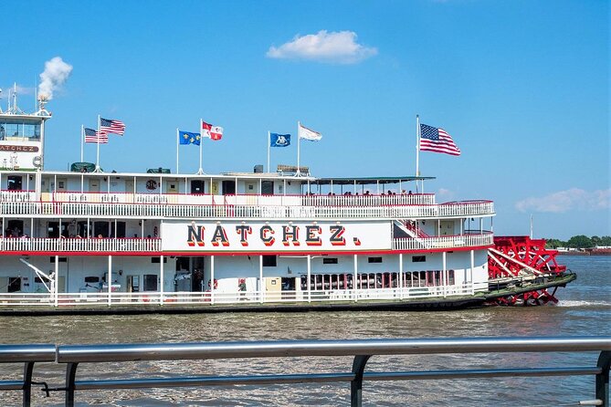 Steamboat Natchez VIP Jazz Dinner Cruise With Private Tour and Open Bar Option - VIP Experience Details