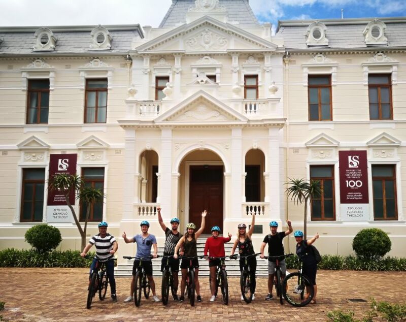 Stellenbosch: Historical Bike Tour & Wine Tasting - Exploring Historical Sites