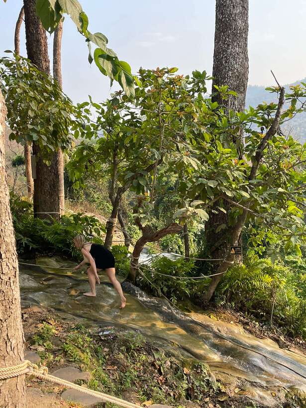 Sticky Waterfall Half-Day With Private Car - Itinerary
