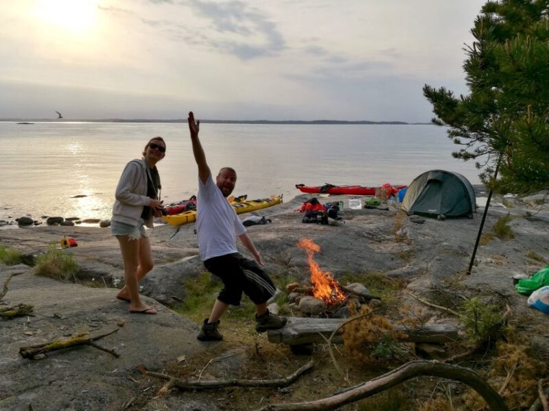 Stockholm: 2-Day Archipelago Kayak Tour - Itinerary for Day 1