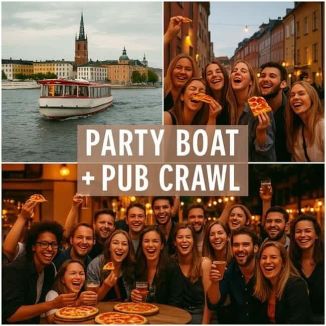Stockholm: Combined Party Cruise + Pub Crawl - A Closer Look at the Experience