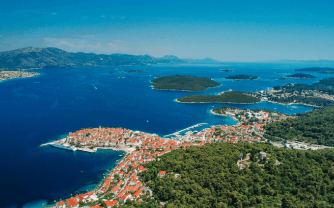 Ston, Peljesac and Korcula Winetasting Tour - Traversing Korcula Island