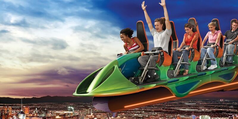 STRAT Tower Thrill Rides Admission - Key Points
