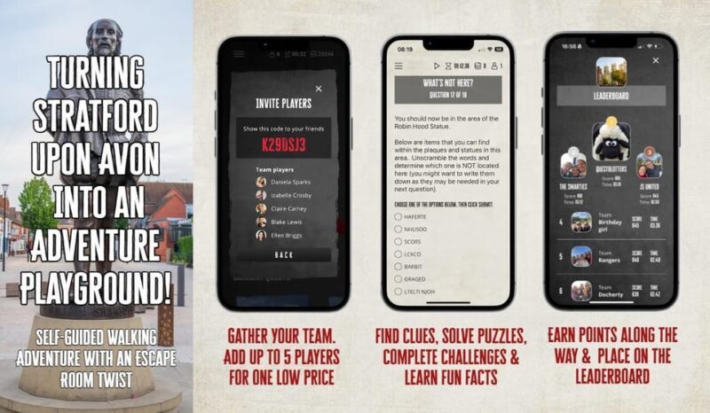 Stratford-upon-Avon: City Walking Tour & Exploration Game - The Sum Up