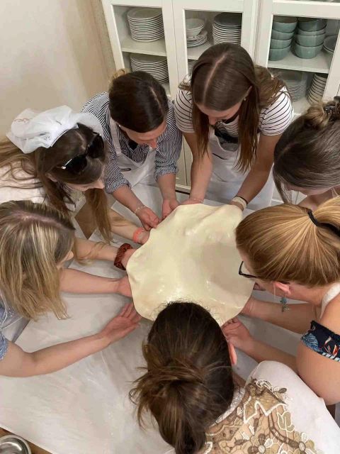 Stretched Strudel Making Class with 2 Different Fillings - A Closer Look at the Class Experience