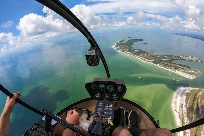 Stunning Helicopter Tour - Skyway Bridge, Fort Desoto & St. Pete Beaches - Wildlife Sightings During the Tour
