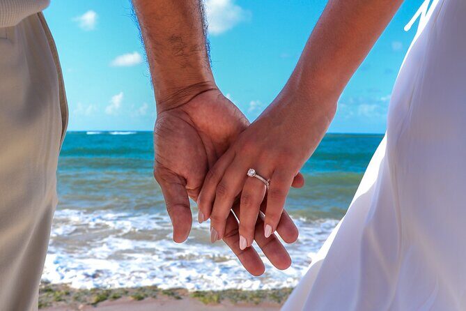 Stunning Private Beach Photoshoot in Puerto Rico's Hidden Gem - The Sum Up