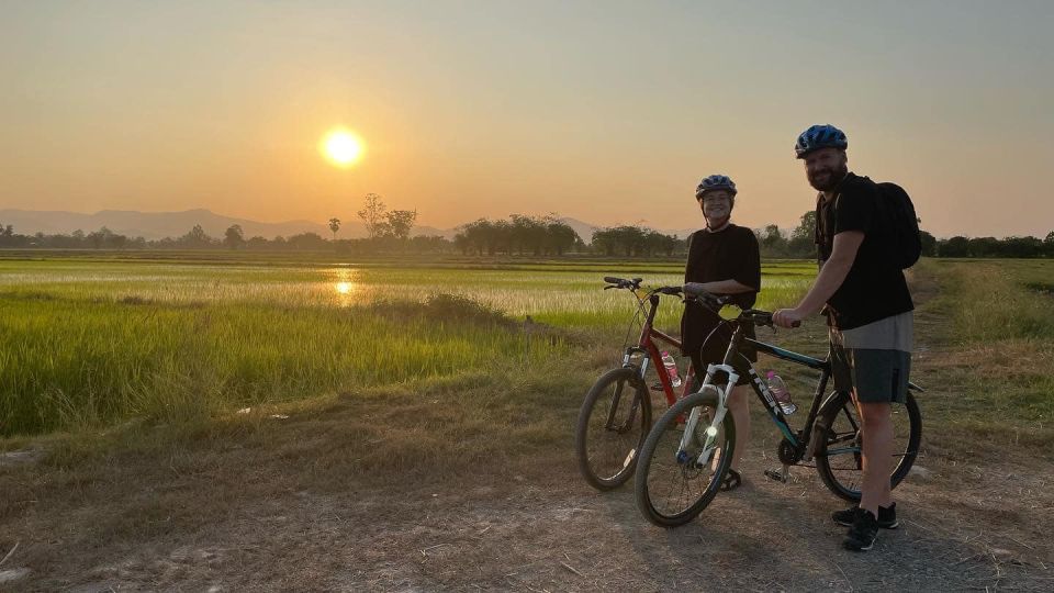 Sukhothai: 2.5-Hours Guided Countryside Sunset Bike Tour - Highlights of the Experience