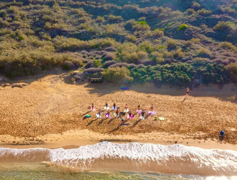 Sunday: Ghajn Tuffieha (Riviera) Beach Yoga Class - The Practicalities and Value