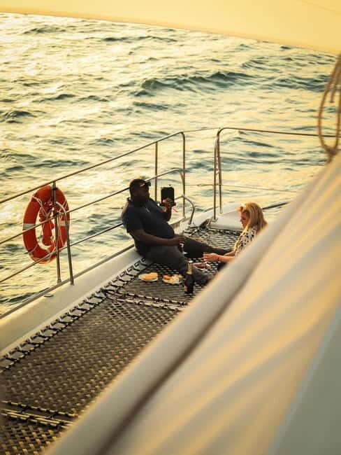 Sunny Beach: Sunset Catamaran Cruise with Dinner & Prosecco - What makes this cruise special?